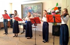 Выступление юных дарований Ступинской музыкальной школы в СО СОР «Сосновый бор»