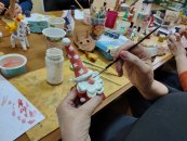 Мастер-класс по изготовлению новогодних игрушек из глины