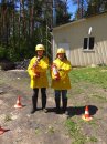 Обучение добровольной пожарной дружины
