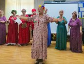 Вокальный ансамбль «Журавушка» выступил в клубе «Активное долголетие» в Кашире