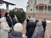 Памятные места подмосковного города Одинцово посетили жители Каширы