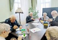 Мастер-класс «Пасхальные узоры» прошёл в доме-интернате № 2 